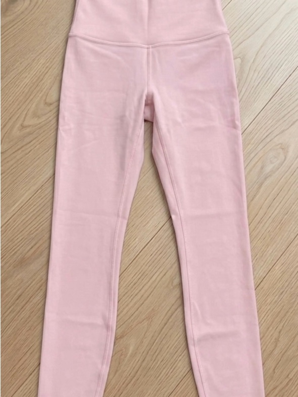 Lululemon High-Waist Pink Leggings